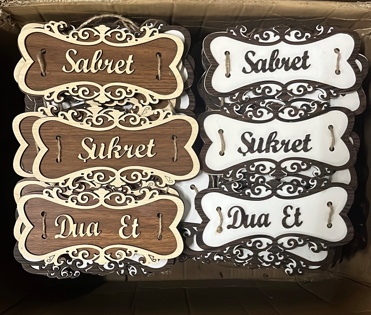 Büyük Boy Sabret Şükret Dua Et