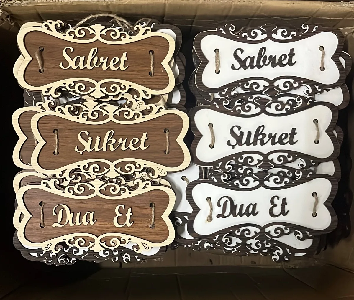 Büyük Boy Sabret Şükret Dua Et