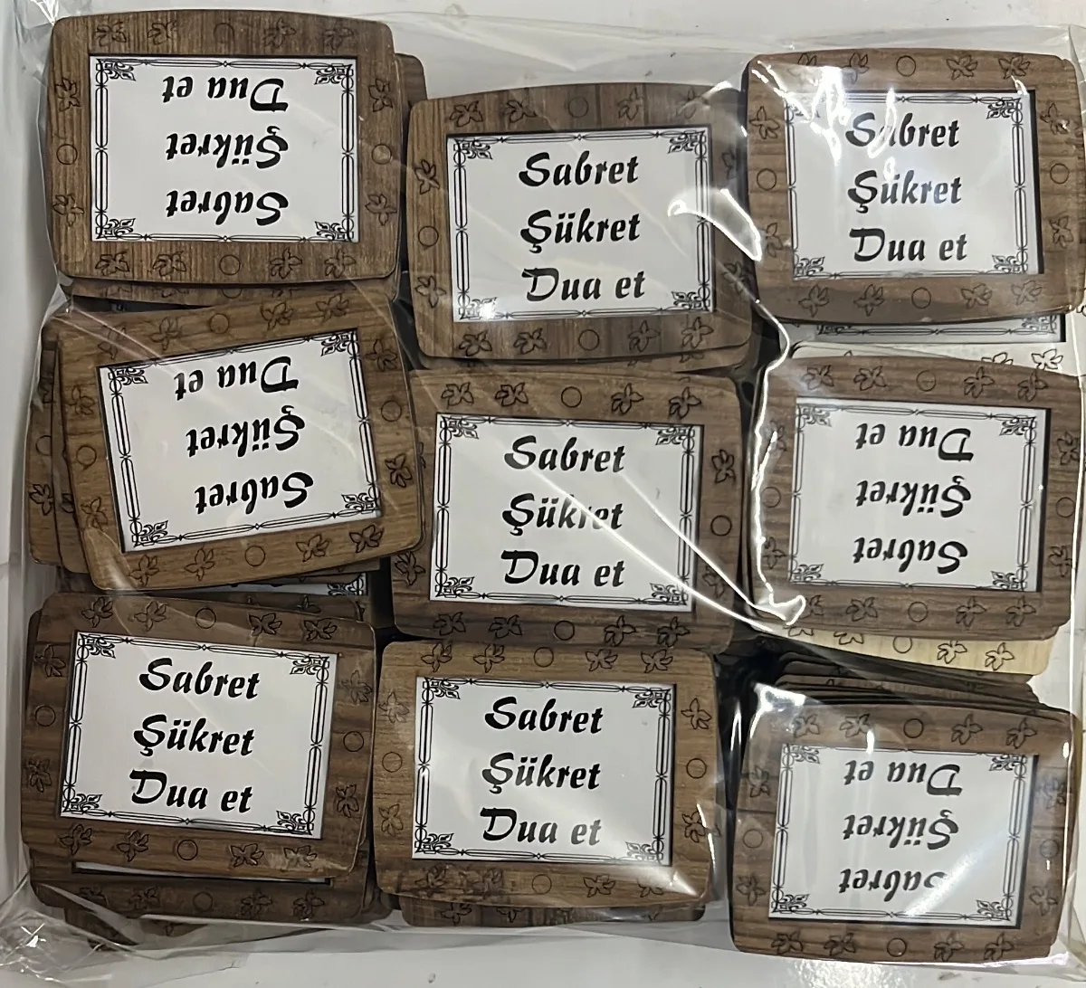 Sabret Şükret Dua Et Magnet