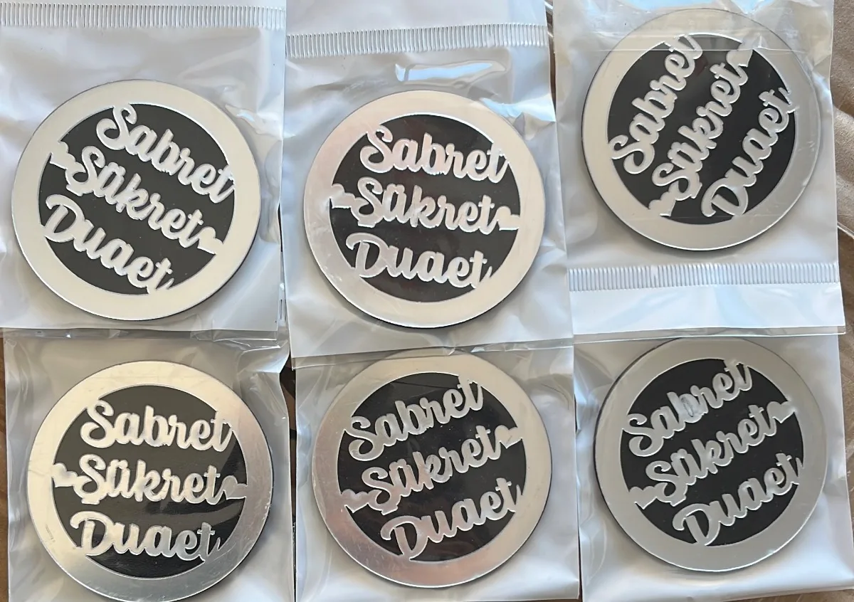 Pleksi Sabret Şükret Dua Et Magnet