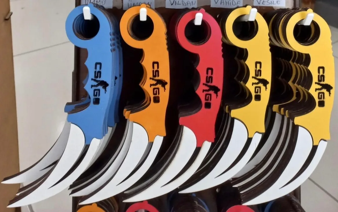 Lazer Kesim Karambit
