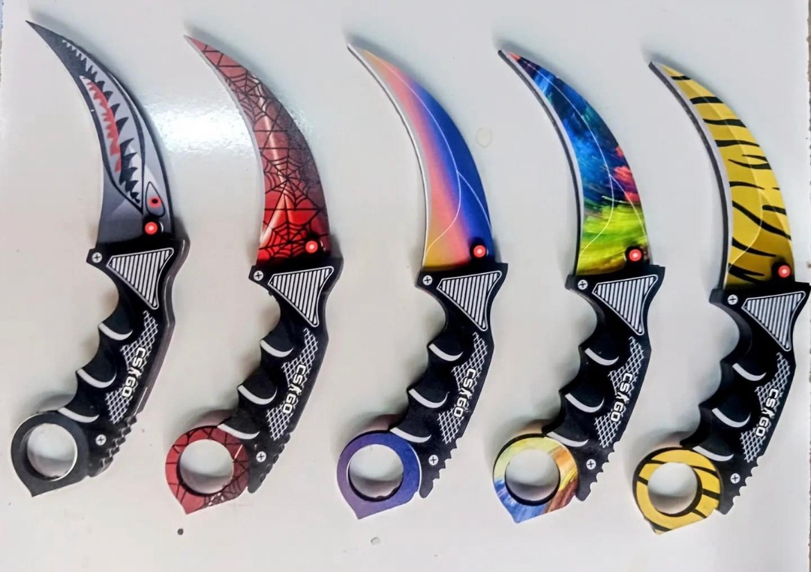 Uv Baskılı Karambit