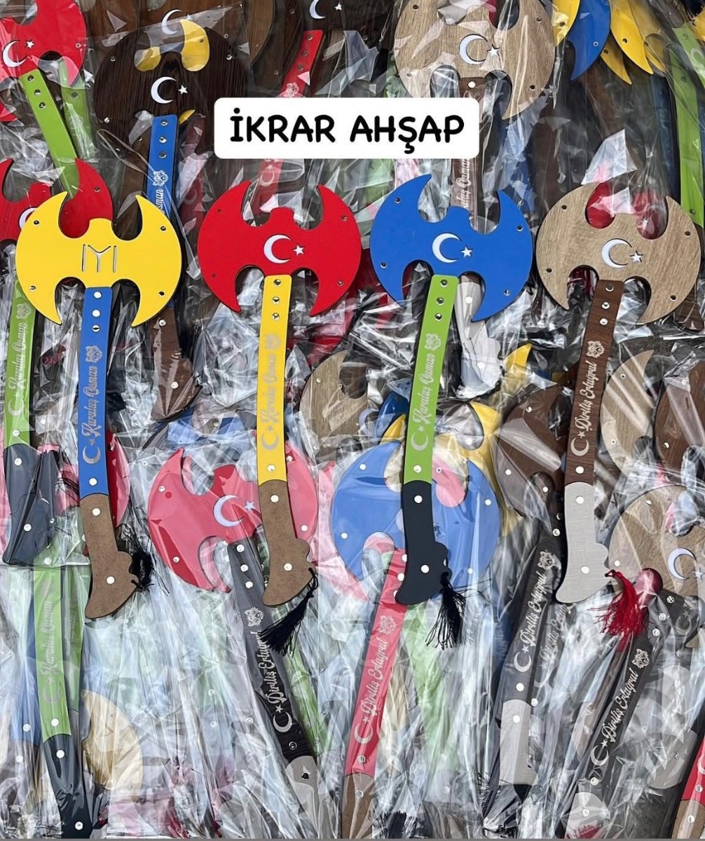 Lazer Oyuncak Eğri Balta