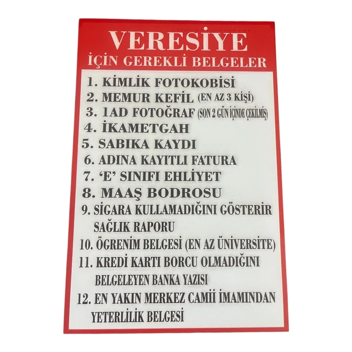 Komik Veresiye Tablasu