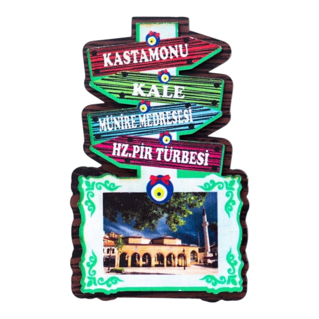 Yöresel Yön Magnet