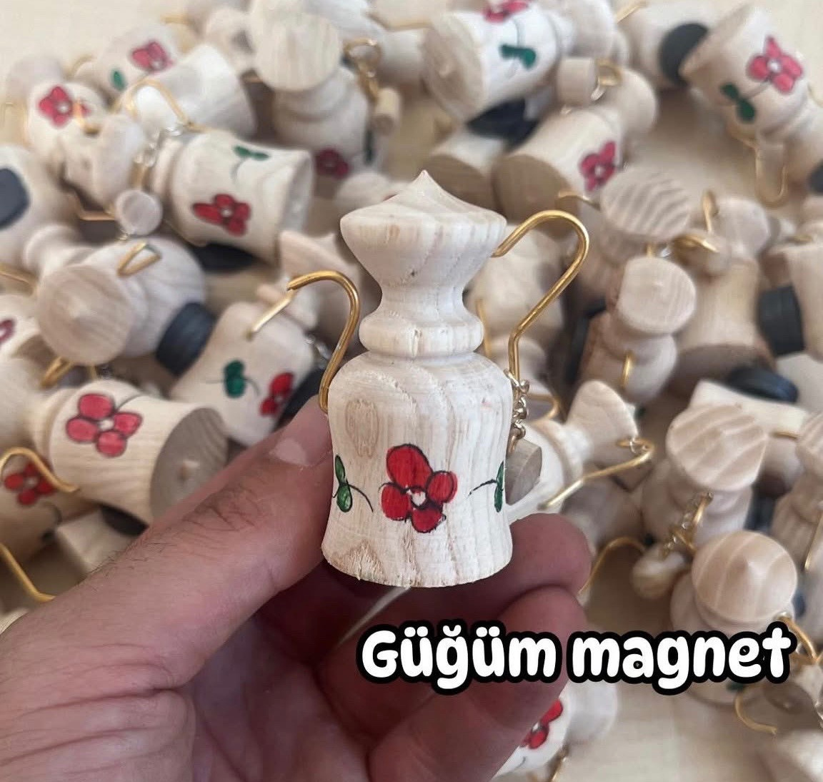 Ahşap Güğüm Magnet