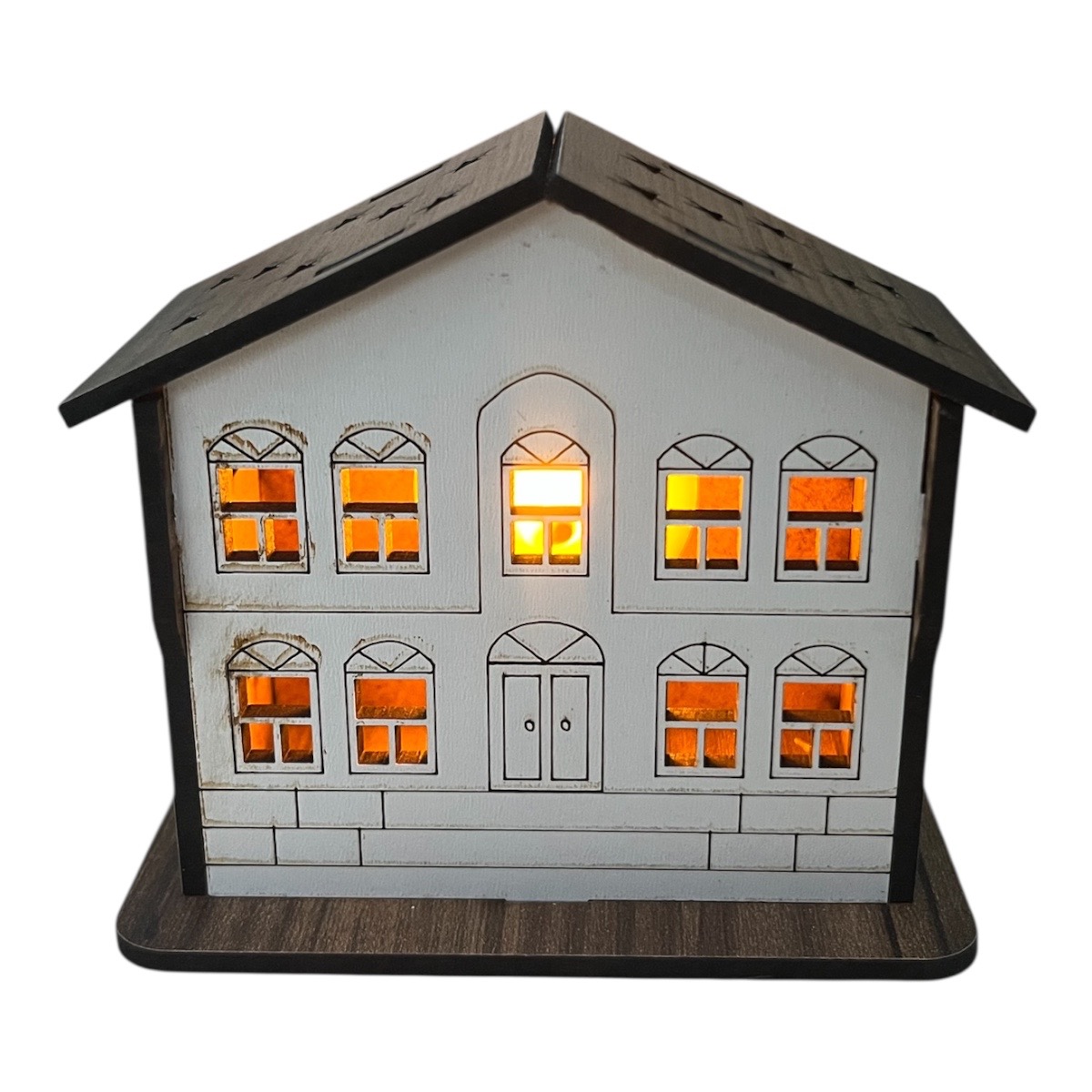Işıklı Gece Lambası Ev Mini