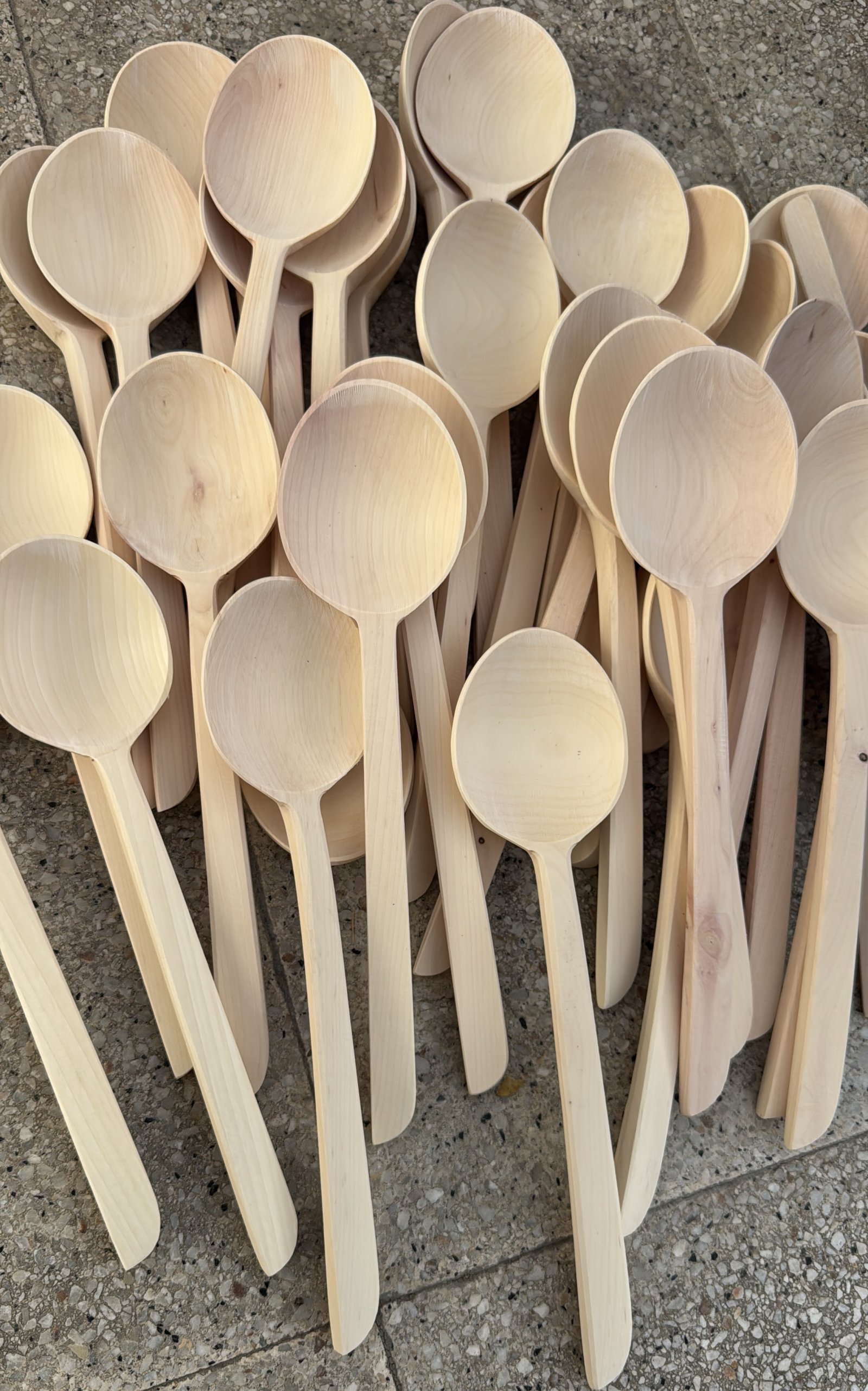 27 cm Kayacık Ağacı Kaşık