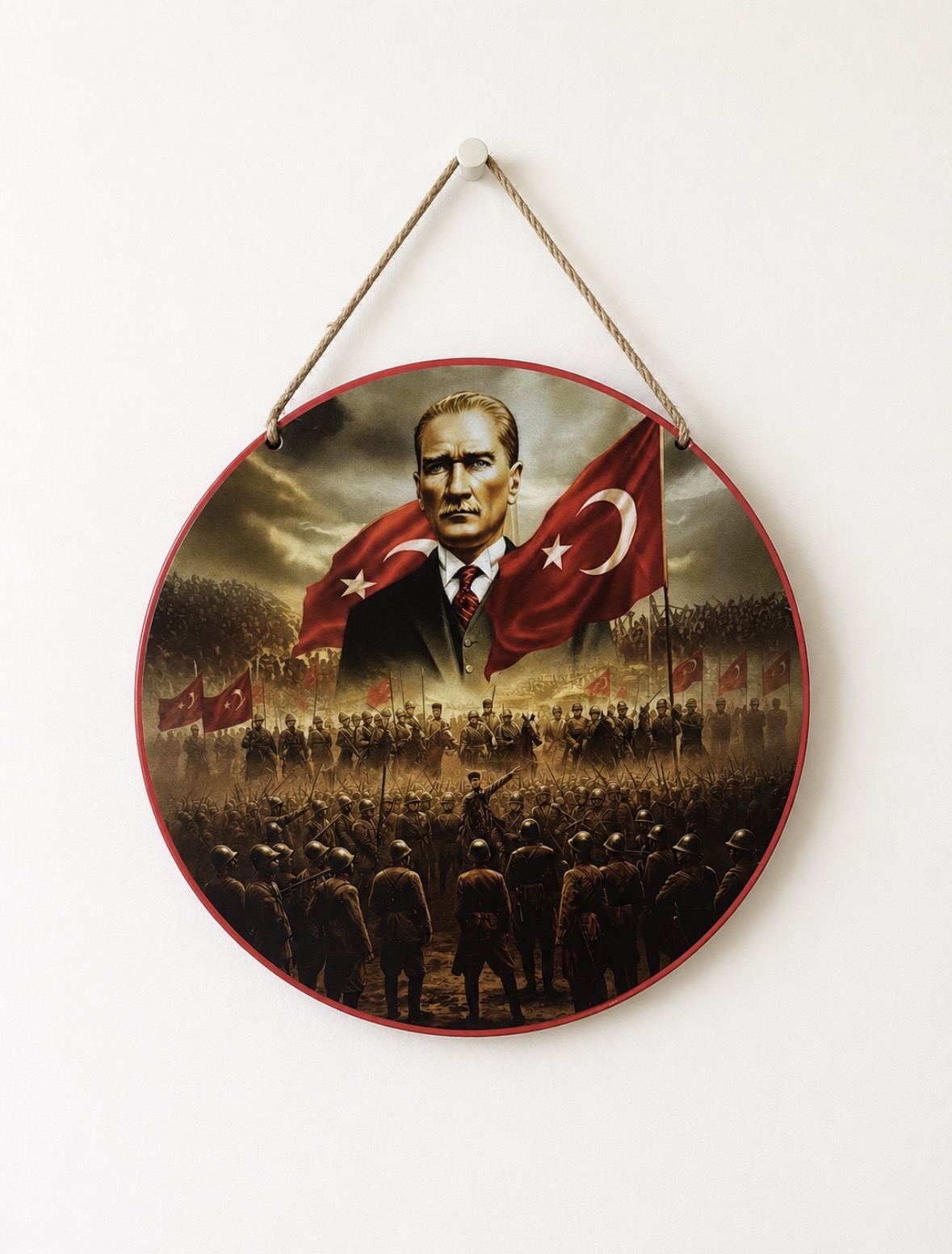 25 cm Atatürk Tablosu ve Şanlı Ordu Tablo