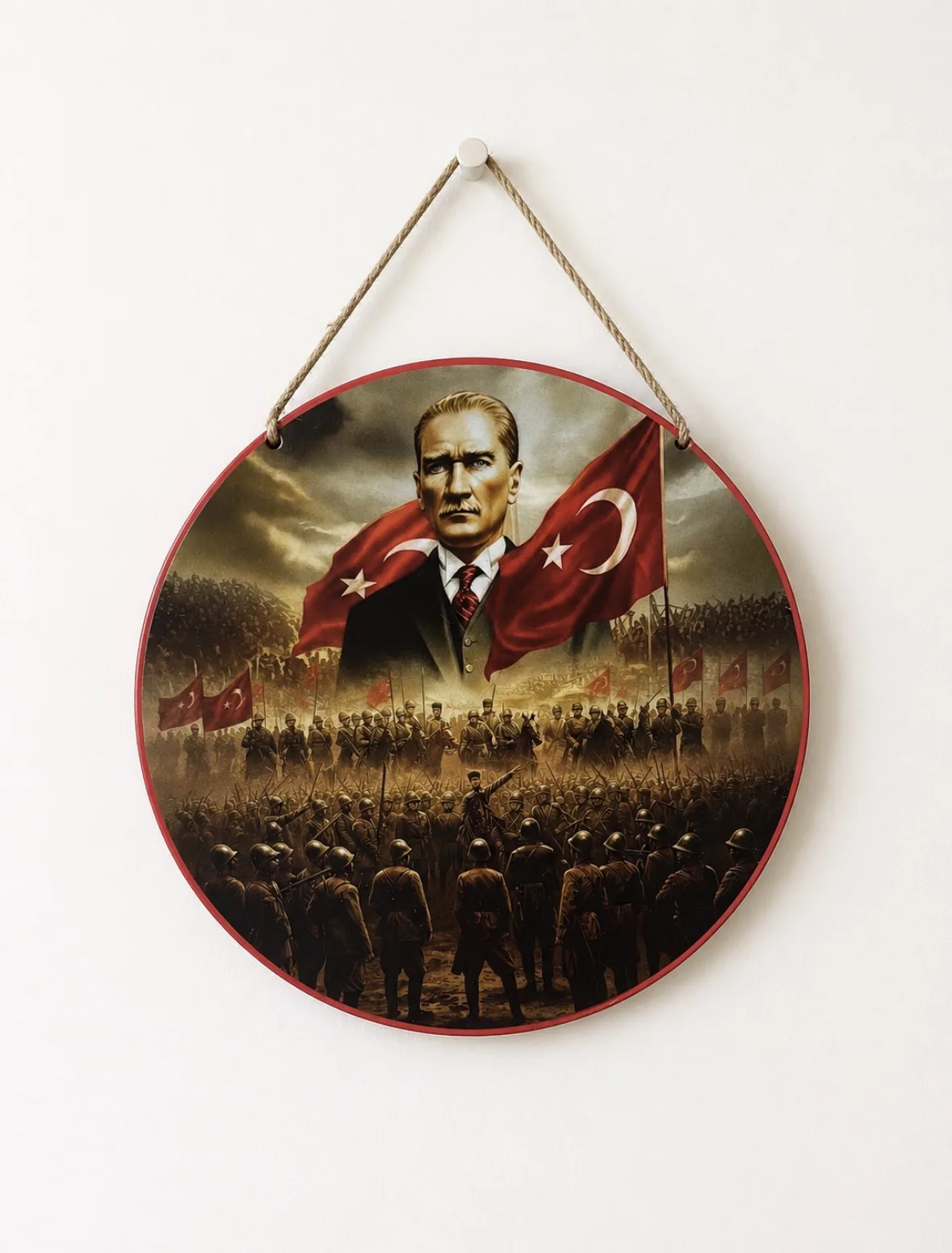 25 cm Atatürk Tablosu ve Şanlı Ordu Tablo