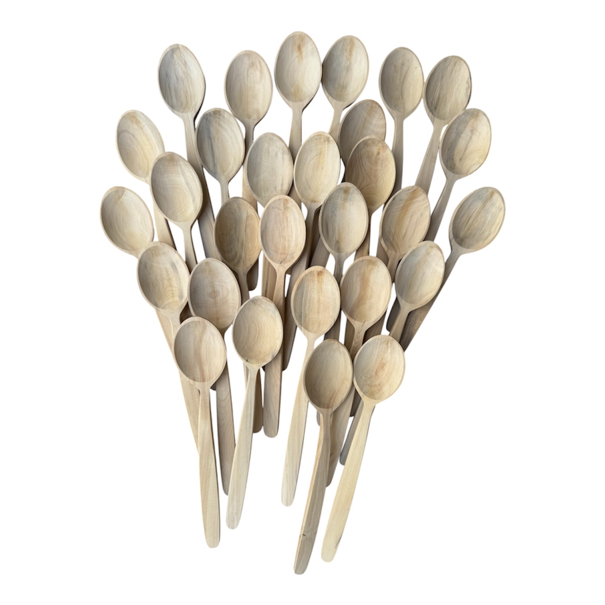 Hakiki El Yapımı 21 cm Şimşir Yemek Alt